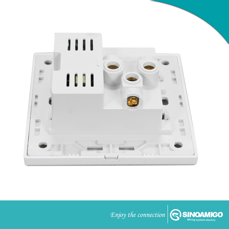 Ổ cắm điện sino amigo 2 cổng đa năng + 2 cổng Sạc USB SW-1UAS
