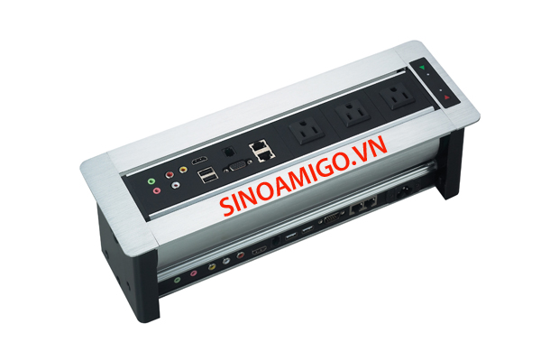 Hộp ổ cắm âm bàn SINOAMIGO STS256