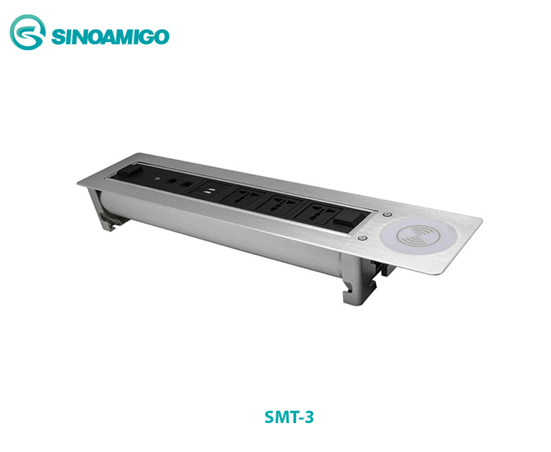 Đánh giá hộp ổ điện âm bàn thông minh sinoamigo SMT_3
