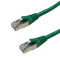 Dây cáp mạng cat6A FTP dài 15m màu green mã SN-63110A Tốc độ 10Gb chống nhiễu