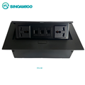 Hộp ổ cắm âm bàn cao cấp STS-212B chính hãng sinoamigo