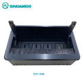 Ổ cắm âm bàn cao cấp sinoamigo STS-130B mầu đen