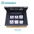 Ổ cắm âm sàn sinoamigo SCF-245C chính hãng