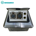 Ổ cắm âm sàn sinoamigo SPU-1SE mầu bạc chính hãng