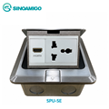 Ổ cắm âm sàn sinoamigo SPU-1SE mầu bạc chính hãng
