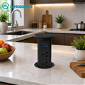 Ổ Cắm Điện Âm Bàn Đảo SMT-6B Màu đen - Giải Pháp Cấp Nguồn Thông Minh Cho Không Gian Hiện Đại