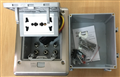 Ô điện âm sàn sinoamigo chống nước SOB-3SFC mầu bạc hỗ trợ IP66