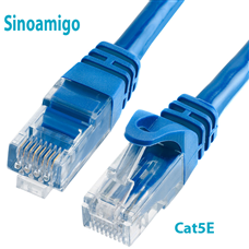Dây nhảy mạng cat5 dài 1M SN-10202 dòng cao cấp Dây đồng 100%  chuẩn giga bite  băng thông lên đến 350mhz