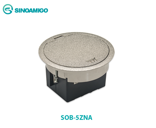 Hộp ổ căm Điện âm sàn chống nước sinoamiog SOB-5ZNA Cao cấp