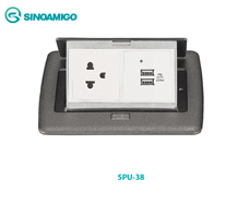 Ổ Cắm điện âm sàn sinoamigo SPU-38 chính hãng hàng cao cấp